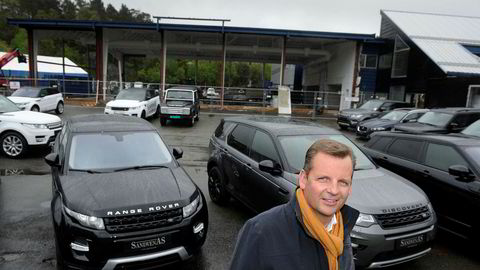 Elbilskiftet har reddet Trond Sandvens bilkonsern. Nå satser han tungt på salg av Range Rover og Jaguars nye elbil I-pace.