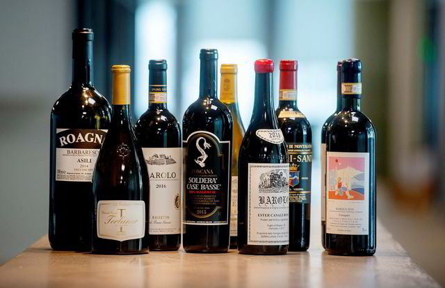 En stor håndfull av de beste vinene fra Polets spesialbutikker sitt italiensk vinslipp på mandag.