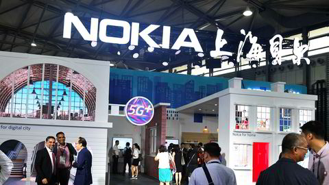 Kinesiske myndigheter vurderer å straffe Nokia og Ericsson med å ilegge selskapene eksportforbud på produkter fra selskapets kinesiske fabrikker, ifølge Wall Street Journal. Her fra Mobile World Conference i Shanghai i fjor høst.