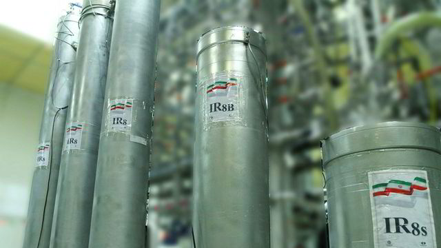 USA beskylder Iran for &aring; drive atomutpressing