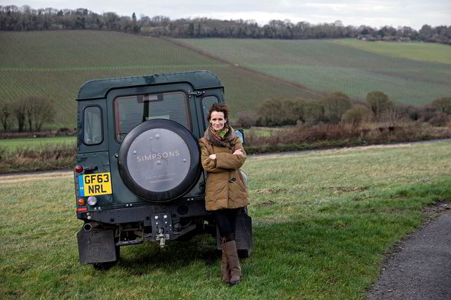 Ruth Simpson driver Englands østligste vingård: Simpsons' Wine Estate i North Downs i Kent. Nå kan du få seks av hennes strålende viner på Polet.