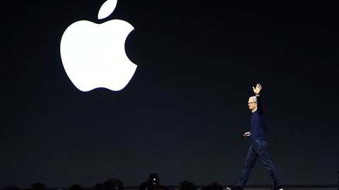 Apple-sjef Tim Cook avbildet ved en tidligere anledning.