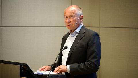 Christian Rynning-Tønnesen, konsernsjef i Statkraft, presenterte tallene torsdag morgen.