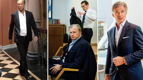 Fra venstre: Investorene Knut Stokke, Edgar Haugen og Einar Jørgen Greve.