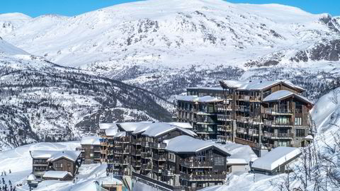 Skigaarden ligger midt i bakken i Hemsedal.