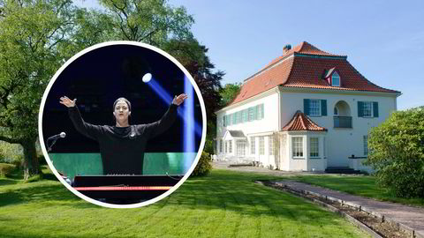 Popstjernen Kyrre Gørvell-Dahll kjøpte denne herskapelige villaen i 2018.