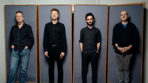 Kvartett. Supergitaristen Nels Cline (nummer to fra venstre) er aktuell med nytt album, og konsert på Victoria i Oslo lørdag