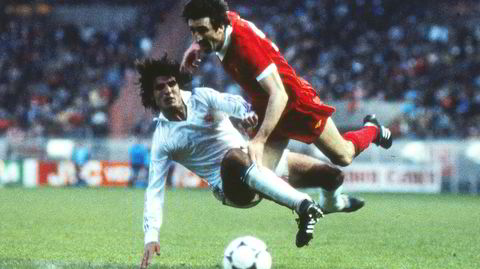 Finalen i Paris. Liverpool og Real Madrid møttes i finalen i den europeiske serievinnercupen i 1981. Andrés Sabido vant denne duellen mot David Johnson, men til slutt var det Liverpool som ble mestere. Kampen endte 1–0.