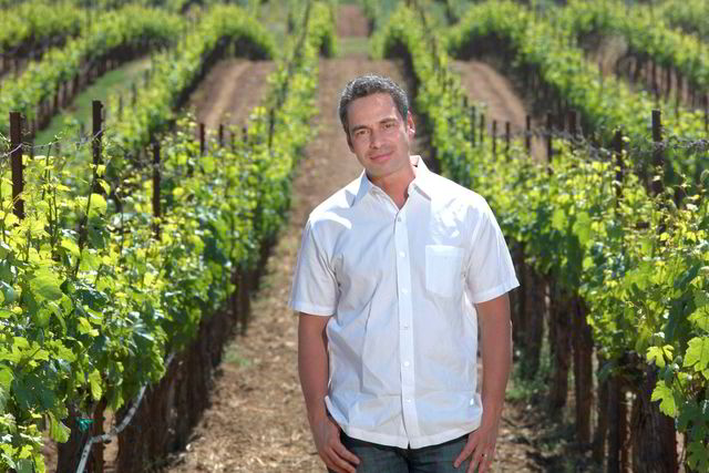 Stephane Vivier, new winemaker at Long Meadow Ranch vineyards in Anderson Valley. Credit: Long Meadow Ranch Foto: www.jackhutch.com