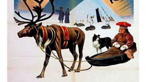 Troppet opp. Vinteren 1910 hentet Carl Hagenbeck omtrent 20 finske samer fra Enare og Kittilä til sin nye dyrehage i Stellingen utenfor Hamburg. Reinsdyrene ble sendt i forveien.