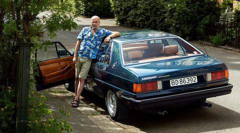 Mitt kjøretøy med Ingve Forus og hans Maserati Quattroporte.