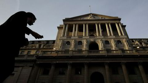 Torsdag var det duket for rentemøte i Bank of England i London.