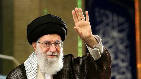 Ayatolla Ali Khamenei fotografert i Teheran 30. april. Foto: Office of the Iranian Supreme Leader via AP / NTB scanpix