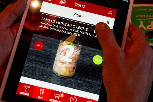 Uten kontanter. Pincho Nation er en restaurant der man bestiller og betaler via en app.