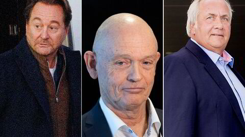 Fra venstre: Kjell Inge Røkke, Ståle Kyllingstad og Torstein Tvenge.