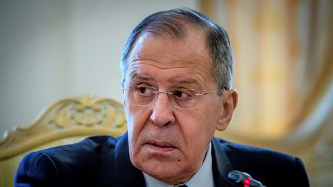 Russlands utenriksminister Sergej Lavrov hevder det er britene som tjener på giftangrepet i Salisbury.