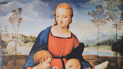 Er den mystiske «Madonnaen med gullfinken» eller «Göteborg-Madonnaen» malt av 1500-tallsgeniet Rafael? Eller er det en mesterlig forfalskning som i århundrer har forledet kunstsamlere? Rafael malte en rekke Madonna-motiver, felles for dem er den triangulære oppbyggingen av motivet og Madonnaens røde og blå klesdrakt.