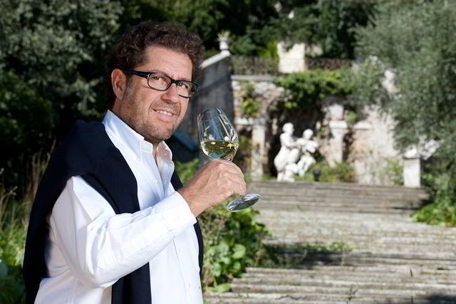 Emanuele Rabotti hos Monte Rossa i Franciacorta lager noen av Italias beste musserende viner. Foto: Monte Rossa