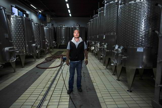Riccardo Talenti lager presise og friske viner fra Montalcino. Foto: Gunnar Blöndal