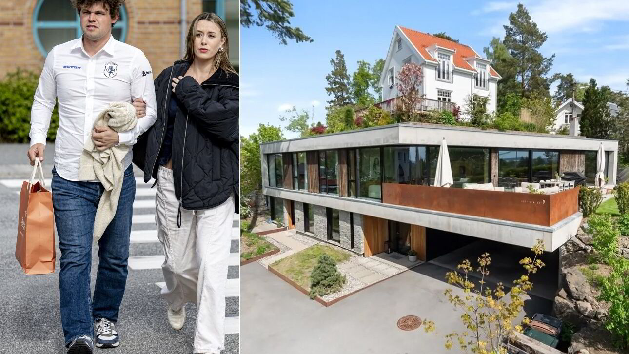 Sjakkspiller Magnus Carlsen og kona har kjøpt funkisvilla i Bærum