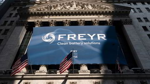 Freyr ble børsnotert i New York 8. juli 2021.