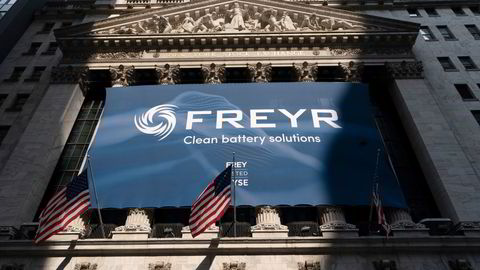 Freyr ble børsnotert i New York 8. juli 2021.
