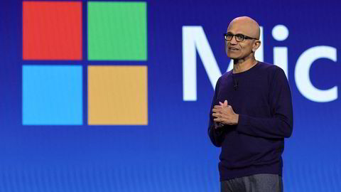 Satya Nadella leder programvareprodusenten Microsoft, selskapet som fredag ble verdens mest verdifulle.