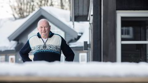 Torbjørn Kaarud solgte i 2018 livsverket FH Gruppen til Altor. Her på hyttevisningsfelt på Hellerud utenfor Oslo like etter salget.