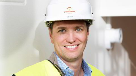 Espen Aubert har bygget opp formuen på fornybar energi, industri og eiendom. Her er han avbildet i 2019 i forbindelse med en sak om selskapet Kvitebjørn Energi.