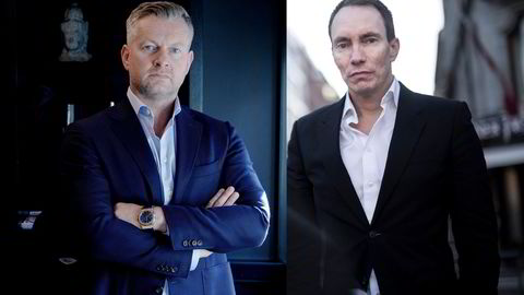 Rettssaken mot Nordic Securities-gründerne Endre Tangenes (fra venstre) og Erik Egenæs startet i oktober i fjor og pågikk i fire måneder i Oslo tingrett. Her er begge avbildet ved tidligere anledninger.