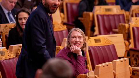 Anniken Huitfeldt og Jan Christian Vestre åpner for å «diskutere» formuesskatten, men minner om Trond Giskes utspill i 2011, skriver Tina Bru.