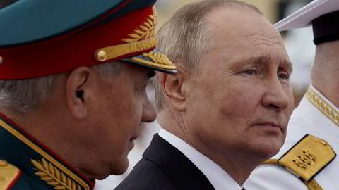 President Vladimir Putin og forsvarsminister Sergej Sjojgu lykkes dårlig med krigen i Ukraina.