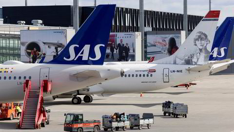 SAS-pilotene går bort fra et tilbud om å kutte kostnadsnivået – midlertidig. Bildet er fra Oslo lufthavn,