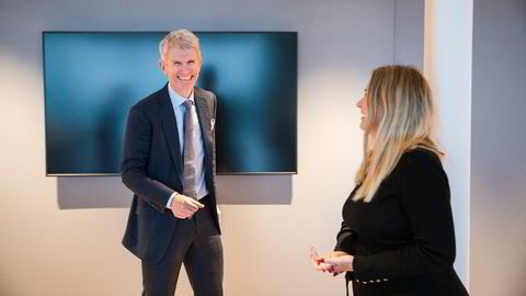 Pareto Securities-sjef Christian Jomaas (til venstre) har merket en stor endring i oppdragsmengden gjennom korona, men de ansatte har hatt hendene fulle. Finansdirektør Camilla Kempe i Sverige kan vise til størst vekst i fjor.