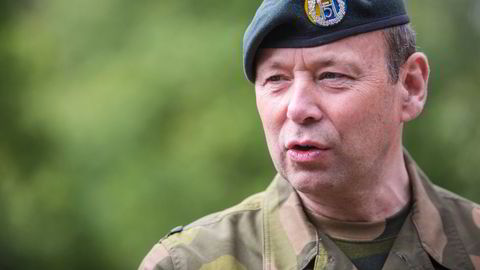 Jan Erik Thoresen fra tiden i Forsvaret.