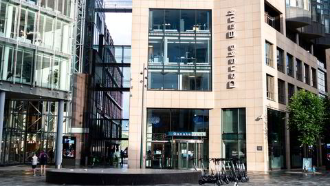 Danske Banks filial på Aker Brygge i Oslo.