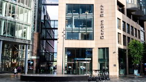 Danske Banks filial på Aker Brygge i Oslo.