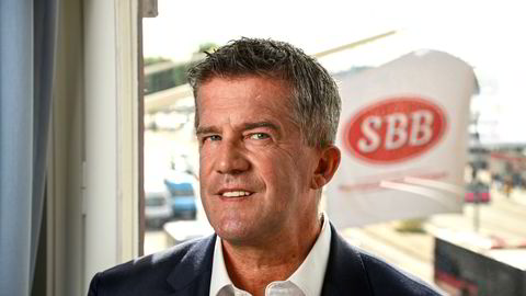 Eiendomsselskapet SBBs aksjekurs falt lenge og mye, mens S&amp;P ventet til 8. mai med å nedgradere SBBs gjeld. SBB-sjef Ilija Batljan (bildet) fratrådte tidligere denne måneden.