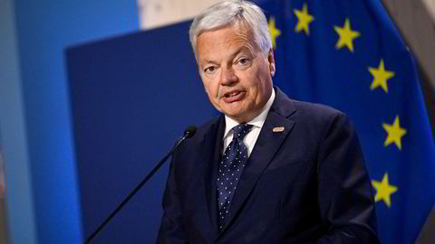 Didier Reynders, the acting competition commissioner, said cheap Chinese imports could threaten European businesses.