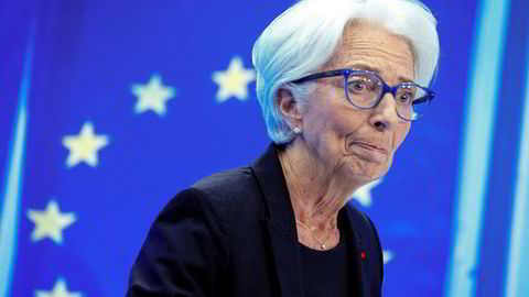 Sentralbanksjef Christine Lagarde har vært fast bestemt på å få bukt med inflasjonen. Kjerneinflasjonen nådde historiske høyder på 5,7 prosent tidligere i år.