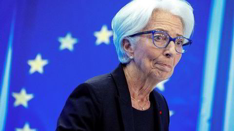 Sentralbanksjef Christine Lagarde har vært fast bestemt på å få bukt med inflasjonen. Kjerneinflasjonen nådde historiske høyder på 5,7 prosent tidligere i år.