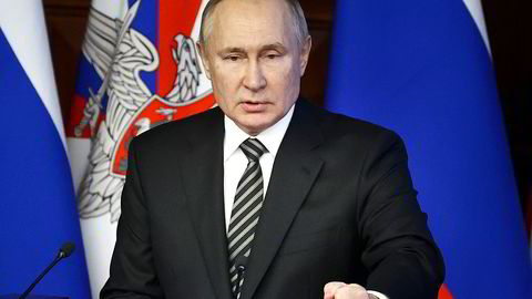 President Vladimir Putin sier at Natos østutvidelse truer Russlands sikkerhetsinteresser.