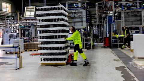 Jackon-fabrikken i Gressvik utenfor Fredrikstad lager emballasje og isolasjon til byggebransjen.