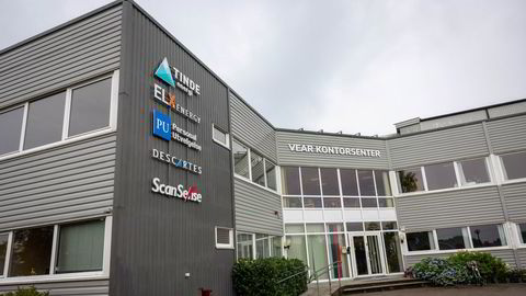 Tinde Energi hadde tidligere kontorer i Vear utenfor Tønsberg.