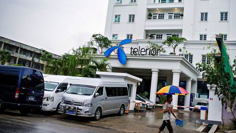 Telenor etablerte seg i Myanmar i 2014.