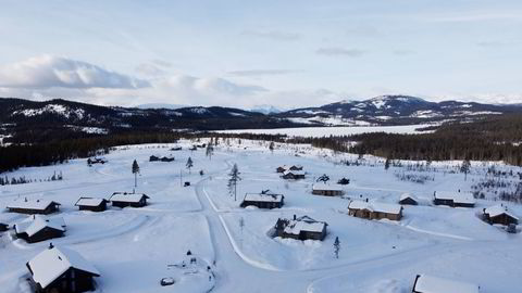 Robølshøvda hyttegrend mellom Fagernes og Beitostølen. Hyttetomtene ble lagt ut for noen år siden og fortsatt er mange tomter ledige.