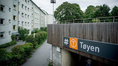 Nedre Tøyen er blant områdene i Oslo med høyest andel barnefattigdom.