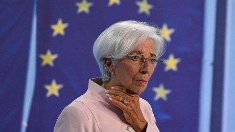 Sentralbanksjef Christine Lagarde hevet styringsrenten i eurosonen til fire prosent for knappe to uker siden.