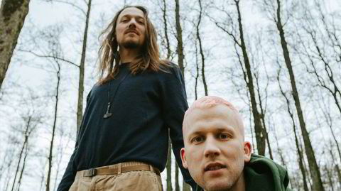 Brødre i beats og bars: Bendik Baksaas (til venstre) og Fredrik Høyer fornyer jazz&amp;poesi-tradisjonen i Norge.