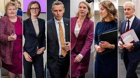 7. november møtte Erna Solberg (H), Anette Trettebergstuen (Ap), Ola Borten Moe (Sp), Anniken Huitfeldt (Ap), Tonje Brenna (Ap) og statsminister Jonas Gahr Støre (Ap) opp på Stortinget for å svare på spørsmål fra kontroll- og konstitusjonskomiteen.